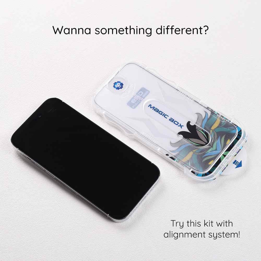 Lito iPhone 15 Plus Magic Glass Box D+ Tools Αντιχαρακτικό Γυαλί Οθόνης με Οδηγό Τοποθέτησης - Clear