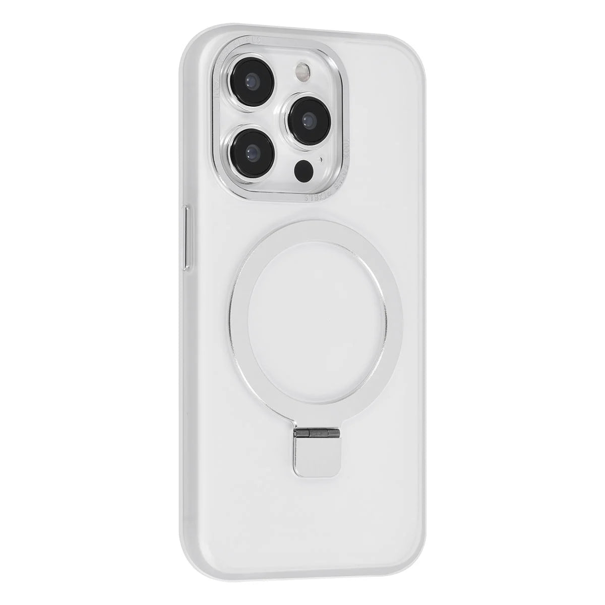 Tuniq iPhone 15 Pro - MagSafe Σκληρή Θήκη με Δαχτυλίδι Συγκράτησης - White