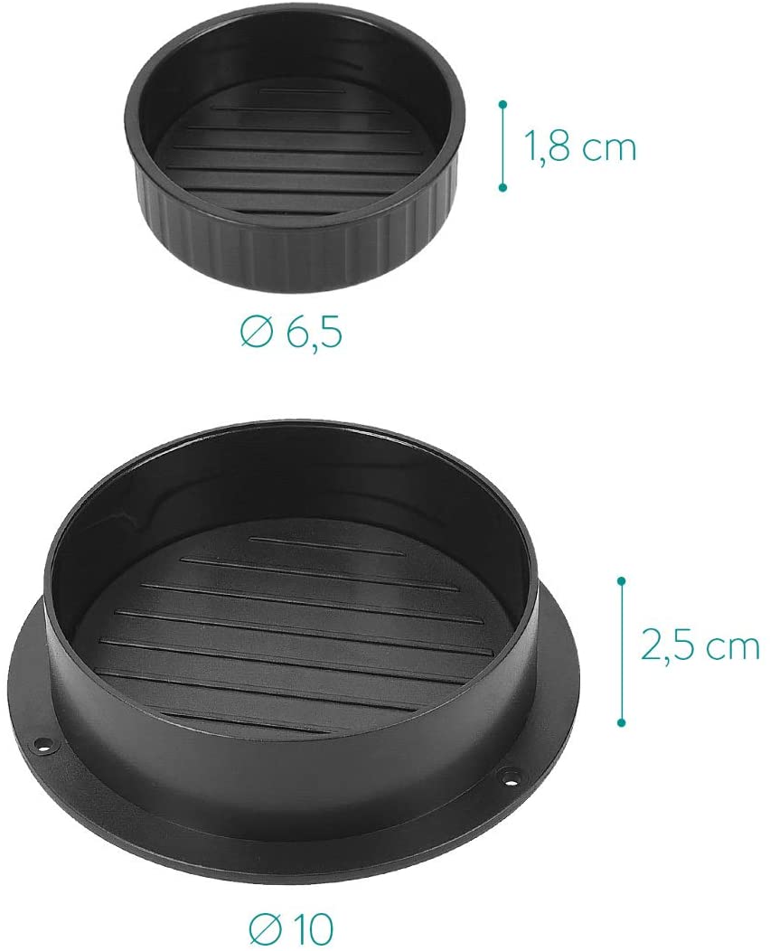 Navaris 3 σε 1 Φόρμα Προετοιμασίας Burger - Black - 44178