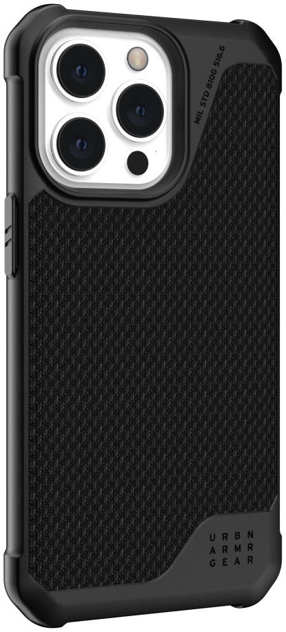 UAG iPhone 13 Pro Metropolis LT Series Σκληρή Θήκη με MagSafe - Kevlar Black