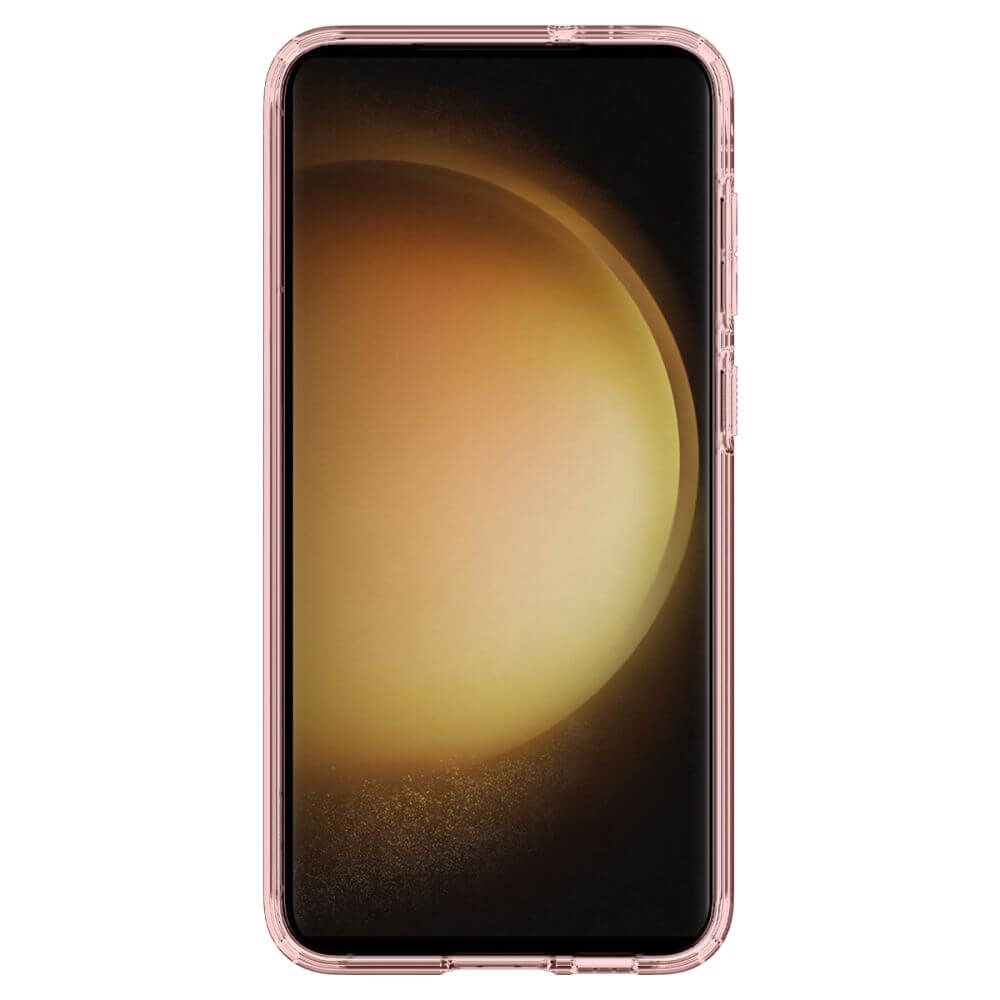 Spigen Samsung Galaxy S23 Σκληρή Θήκη με Πλαίσιο Σιλικόνης Ultra Hybrid - Rose Crystal