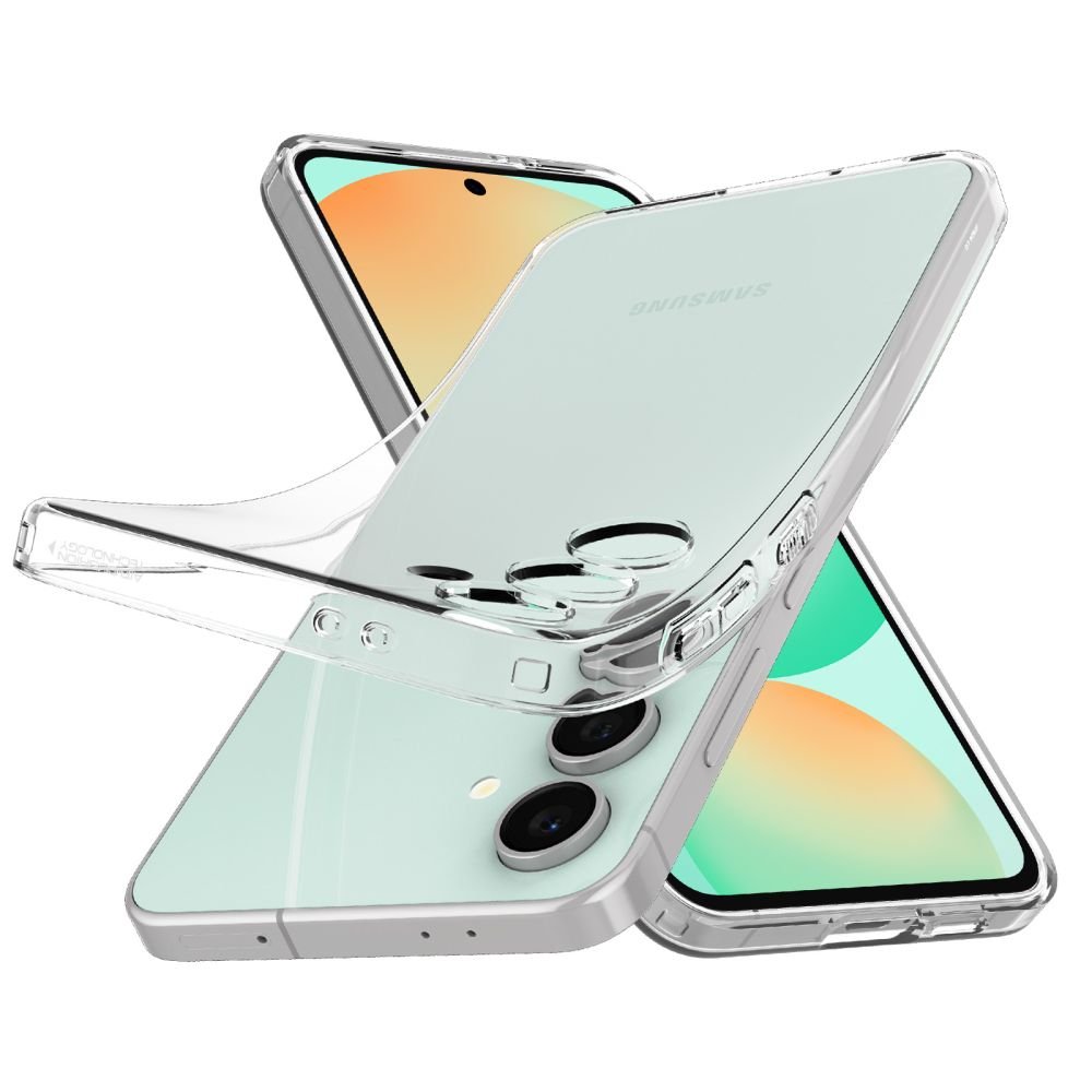 Spigen Samsung Galaxy S24 FE - Liquid Crystal Θήκη Σιλικόνης - Crystal Clear