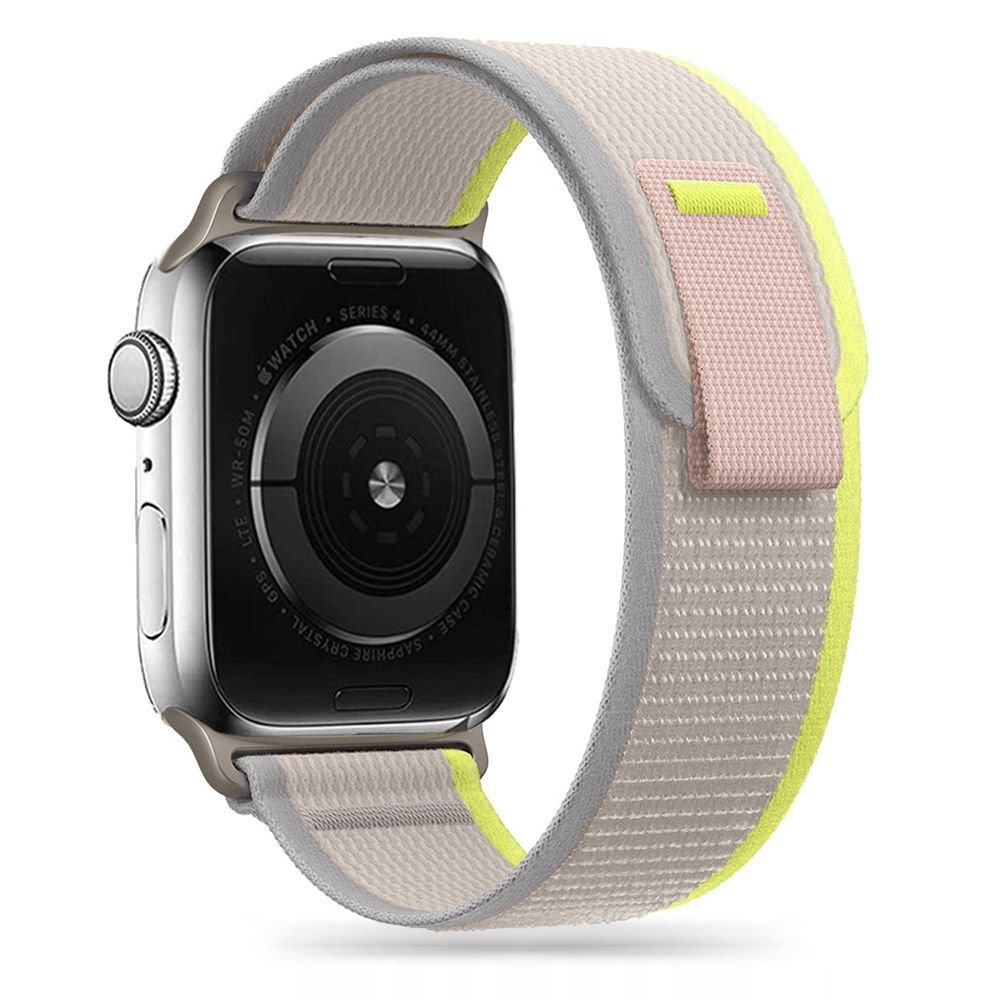 Tech - Protect Λουράκι Apple Watch 4 / 5 / 6 / 7 / 8 / 9 / SE / ULTRA 1 / ULTRA 2 - 42 / 44 / 45 / 49 mm Nylon - Beige