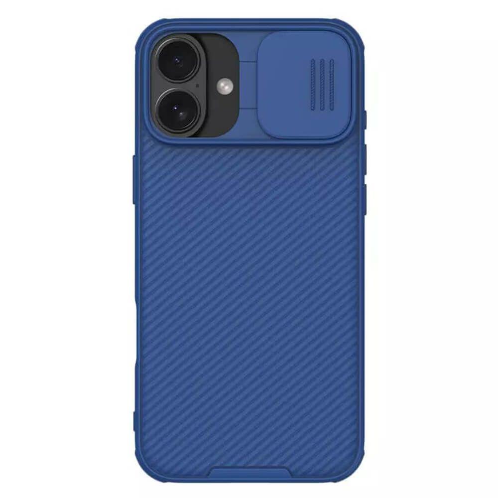 Nillkin iPhone 16 CamShield Pro Magnetic Σκληρή Θήκη με Κάλυμμα για την Κάμερα και MagSafe - Blue