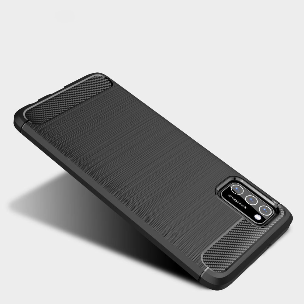 Tech - Protect Samsung Galaxy A03s Θήκη Rugged Carbon TPU - Black