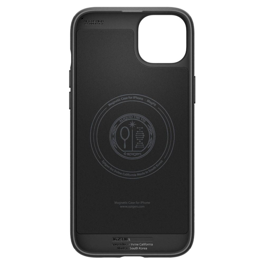 Spigen iPhone 15 Plus Mag Armor Θήκη Σιλικόνης TPU με MagSafe - Matte Black