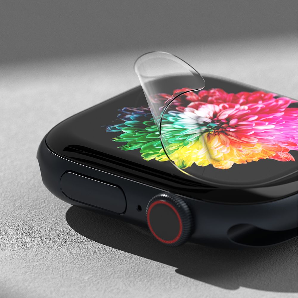 Ringke Προστασία Οθόνης Apple Watch 10/11 - 46mm - Dual Easy 3H Προστατευτική Μεμβράνη Οθόνης - 3 Τεμάχια - Διάφανη