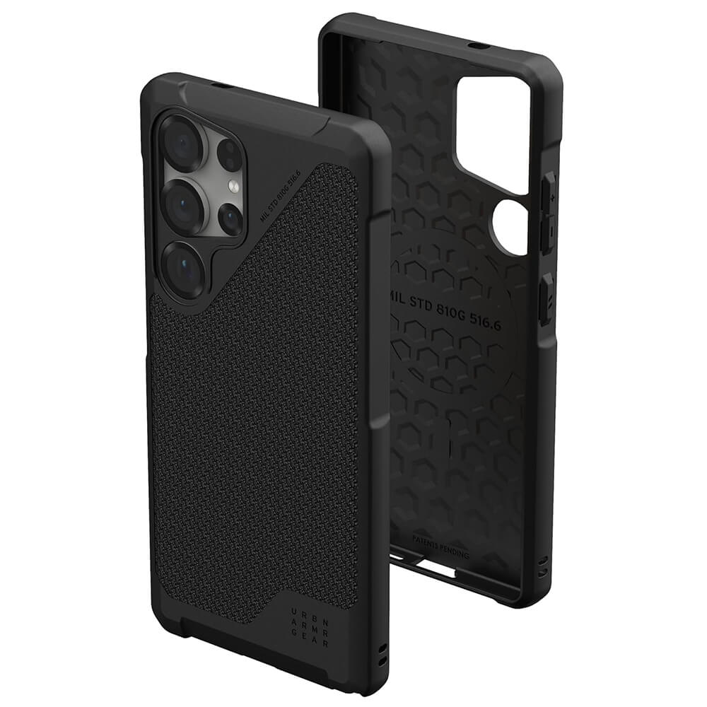 UAG Samsung Galaxy S25 Ultra Metropolis LT Series Σκληρή Θήκη με MagSafe - Kevlar Black