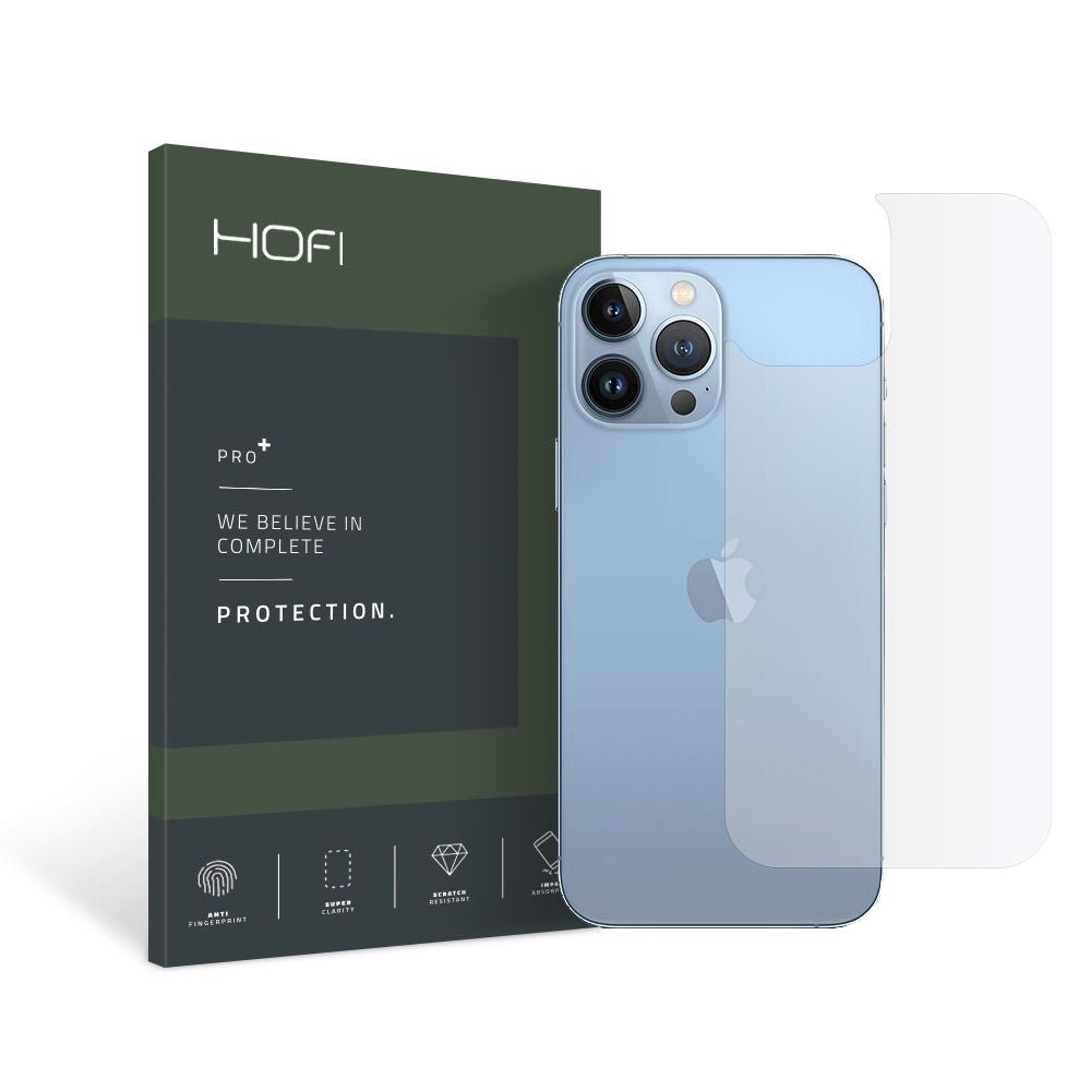 Hofi iPhone 13 Pro Hybrid Pro+ Αντιχαρακτικό Γυαλί για το Πίσω Μέρος 7H - Διάφανο
