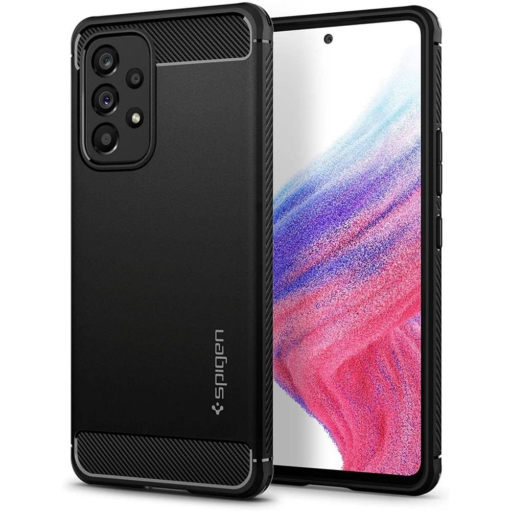 Spigen Samsung Galaxy A53 5G Θήκη TPU Rugged Armor - Matte Black