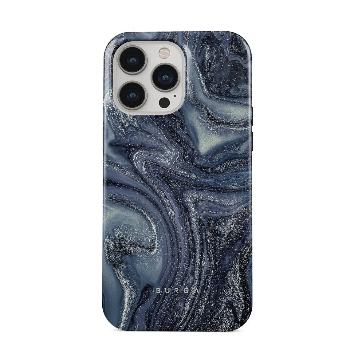 Burga iPhone 14 Pro Max Fashion Tough Σκληρή Θήκη - Navy Trench