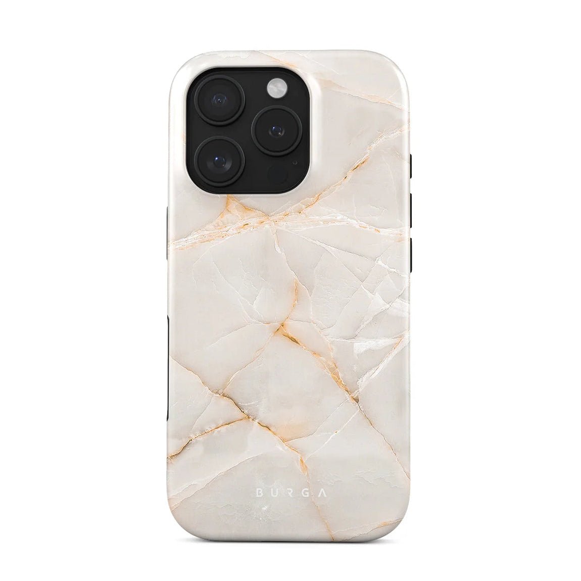 Burga iPhone 16 Pro Fashion Tough MagSafe Σκληρή Θήκη με MagSafe - Vanilla Sand