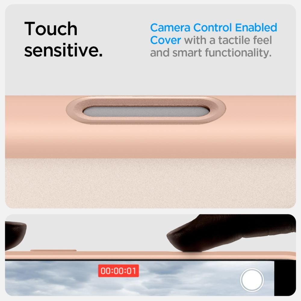 Spigen iPhone 16 Pro Max Ultra Hybrid T Mag Σκληρή Θήκη με Πλαίσιο Σιλικόνης με MagSafe - Frost Rose Titanium