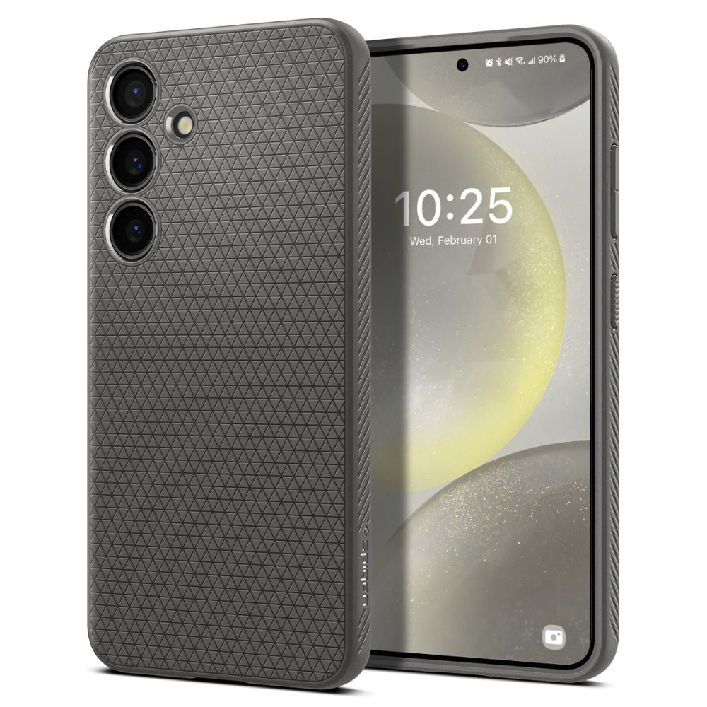 Spigen Samsung Galaxy S24 Liquid Air Θήκη Σιλικόνης - Granite Grey