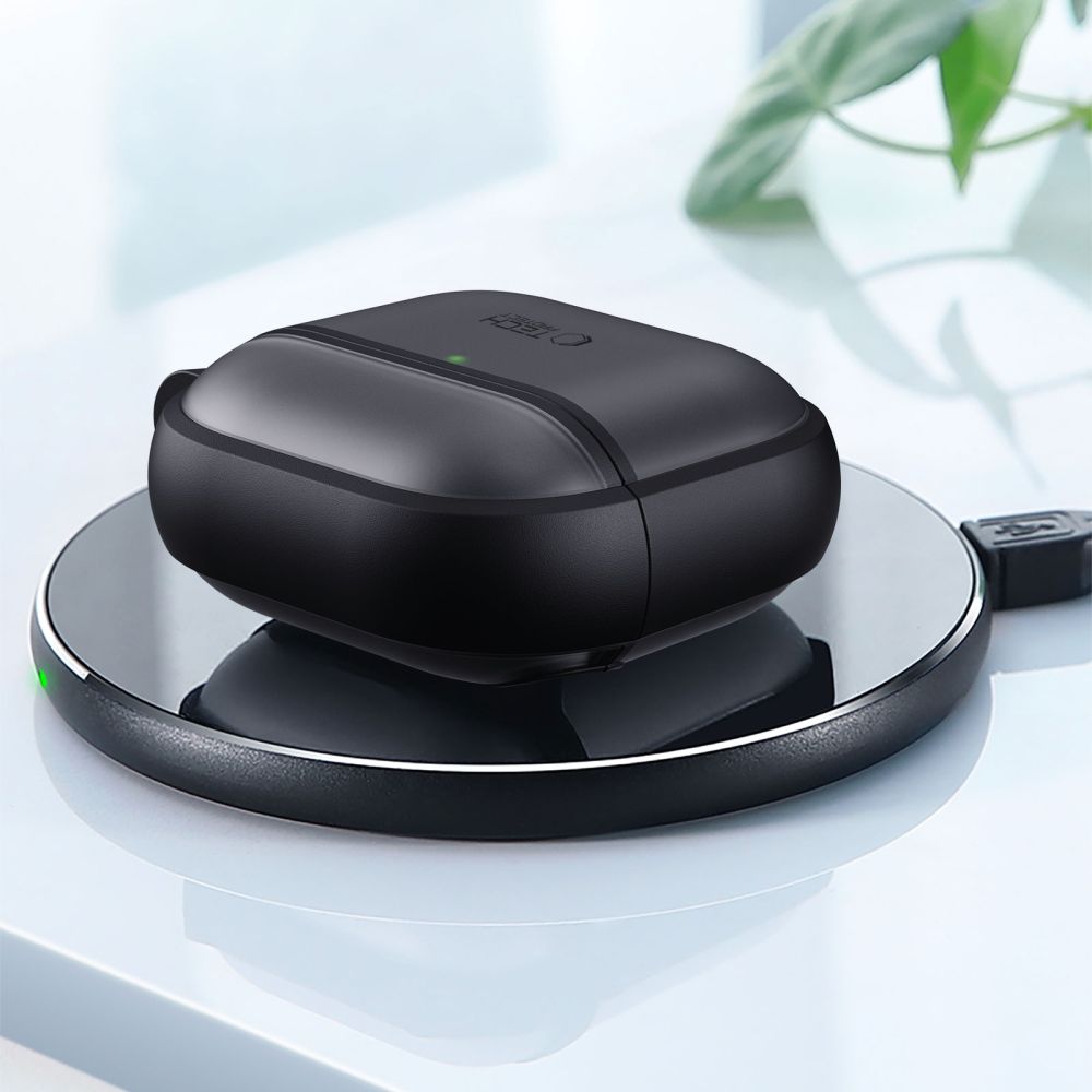 Tech - Protect AirPods 4 - Θήκη από Σκληρό Πλαστικό και Σιλικόνη - MagMat - Black