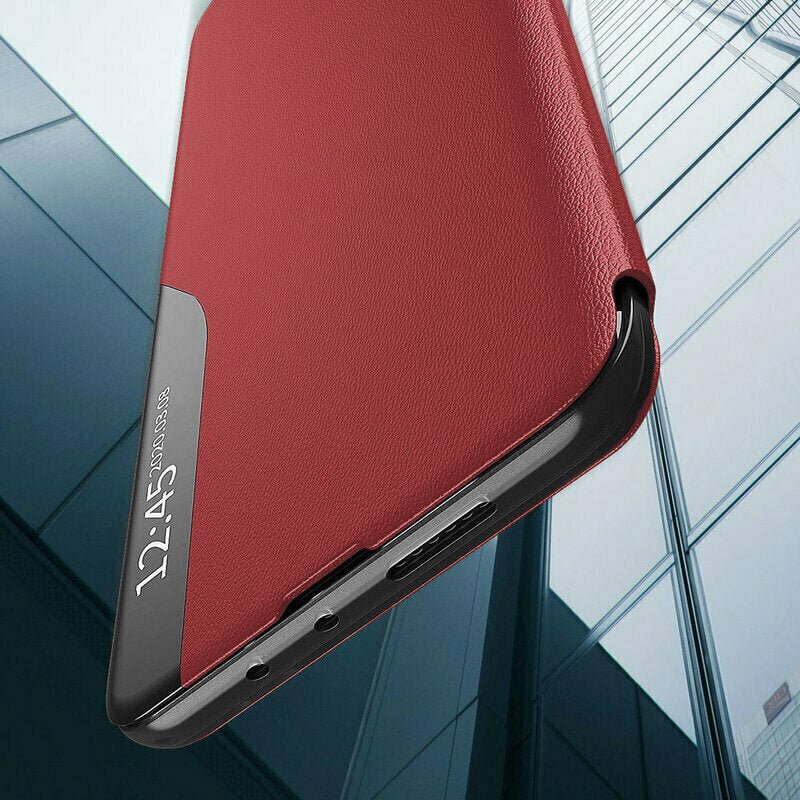 Techsuit Xiaomi Redmi Note 14 Pro 5G / Poco X7 - eFold Series - Θήκη Βιβλίο - Red
