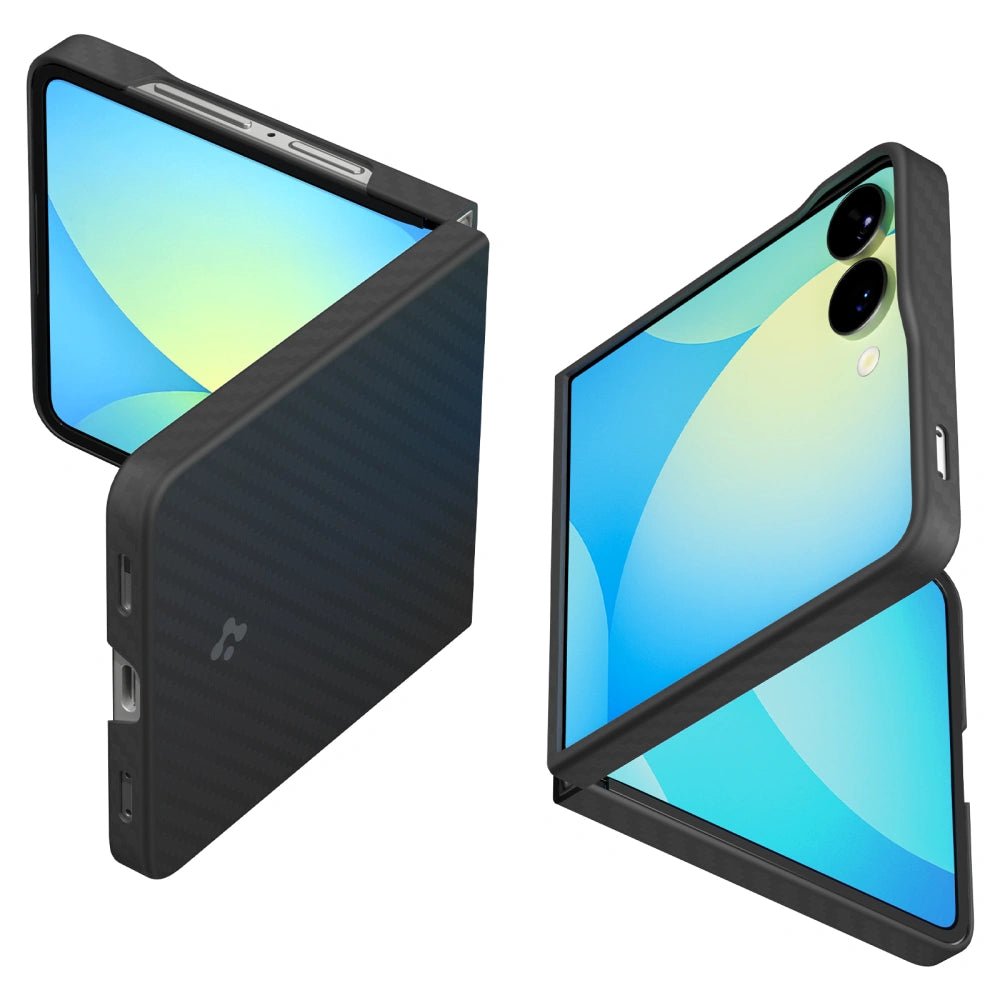 Spigen Samsung Galaxy Z Flip7 AirSkin Aramid Λεπτή Θήκη - Black