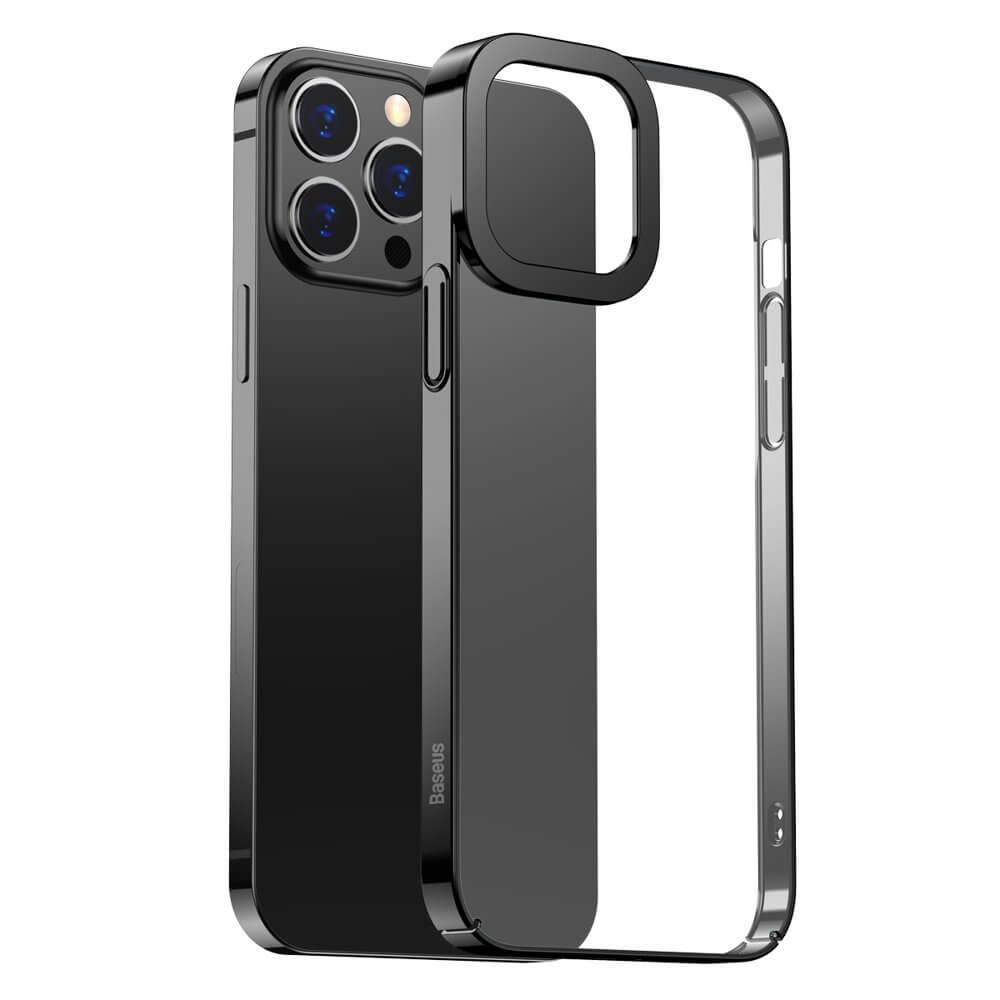 Baseus Glitter Electroplating Σκληρή Θήκη για iPhone 13 Pro - Black - ARMC000101