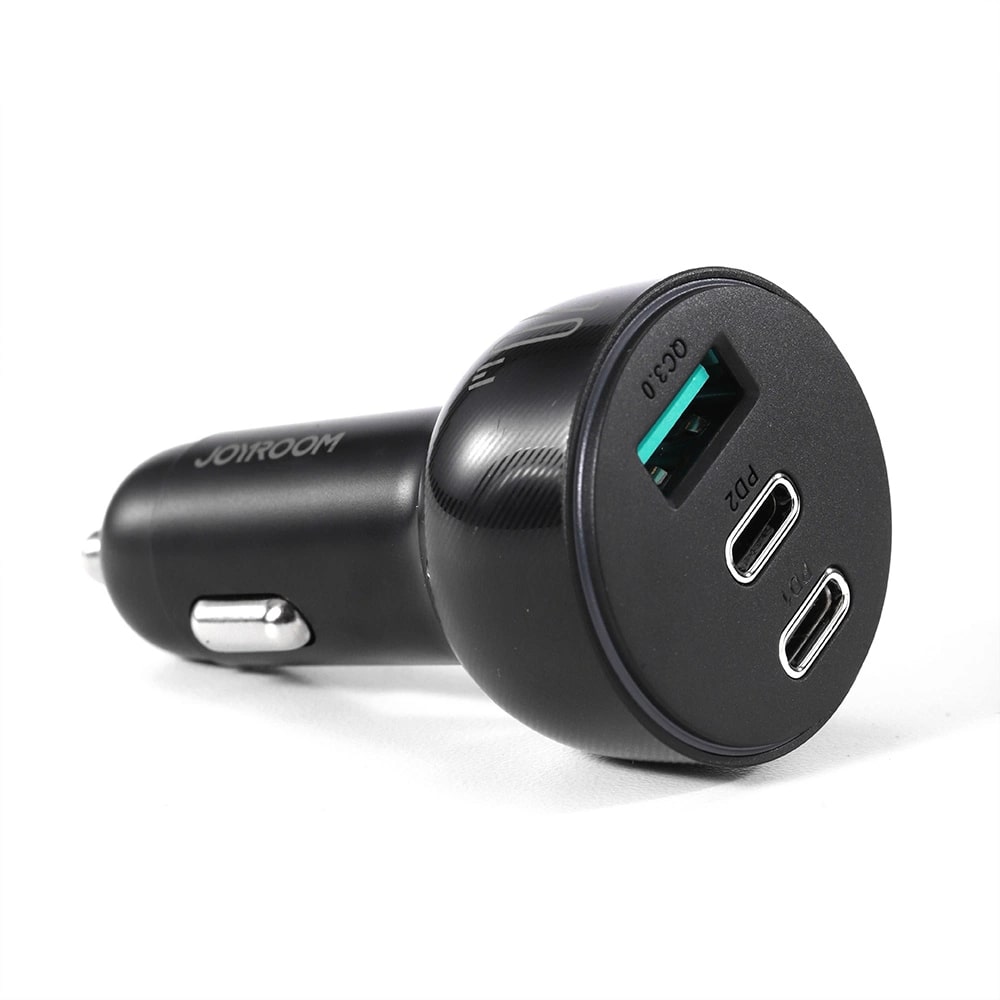 Joyroom JR - CL26 70W Φορτιστής Αυτοκινήτου με 1 Θύρα USB και 2 Θύρες Type - C - Black