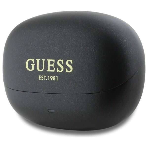 Guess TWS Capsule Printed Logo - Bluetooth 5.3 - Ασύρματα ακουστικά για Κλήσεις / Μουσική - Black