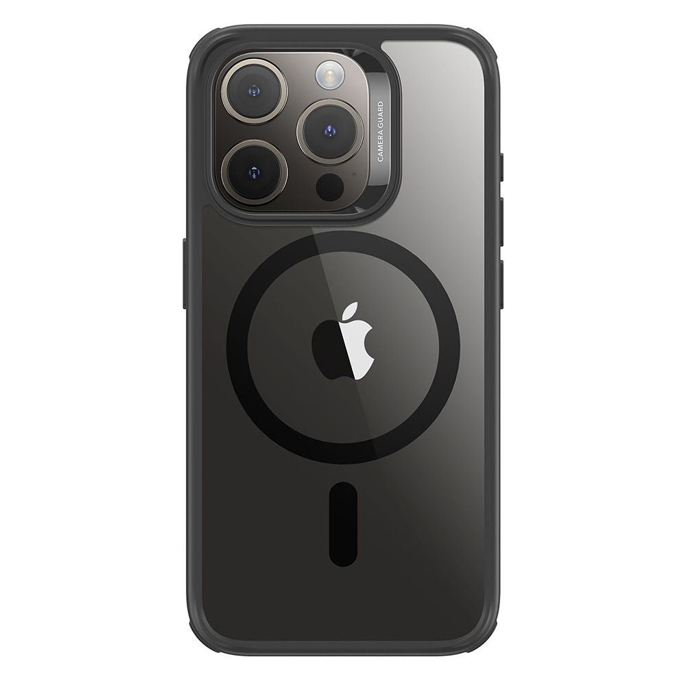 ESR iPhone 15 Pro Max Classic Hybrid Halolock Σκληρή Θήκη με Πλαίσιο Σιλικόνης και MagSafe - Διάφανη / Black