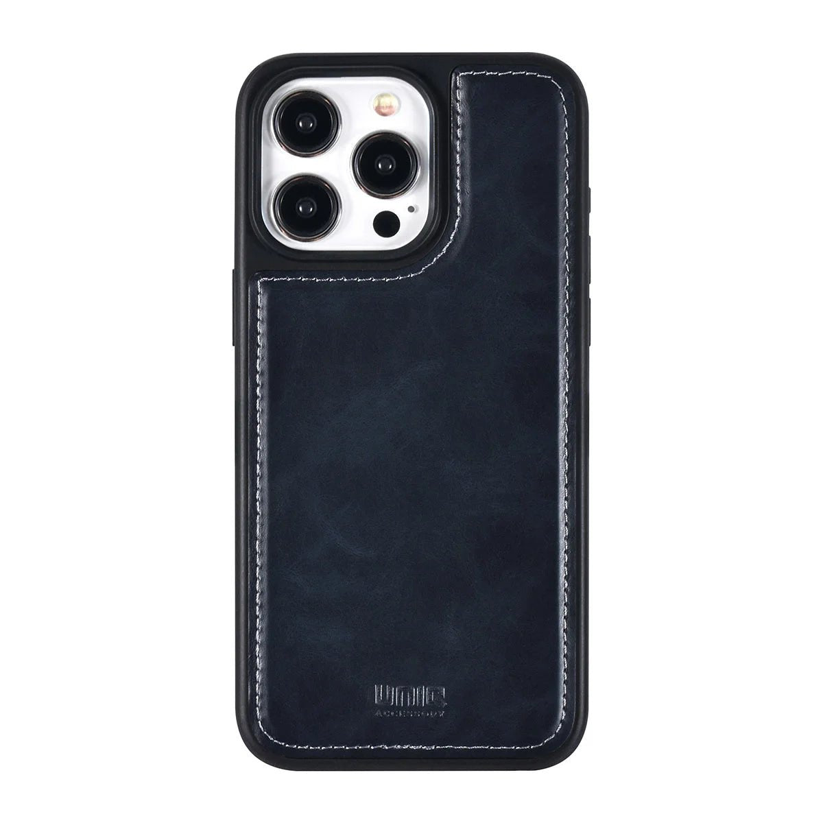 Tuniq iPhone 15 Pro Max - 2 σε 1 - Θήκη Πορτοφόλι από Δερματίνη με Αποσπώμενη Θήκη - Μπλε