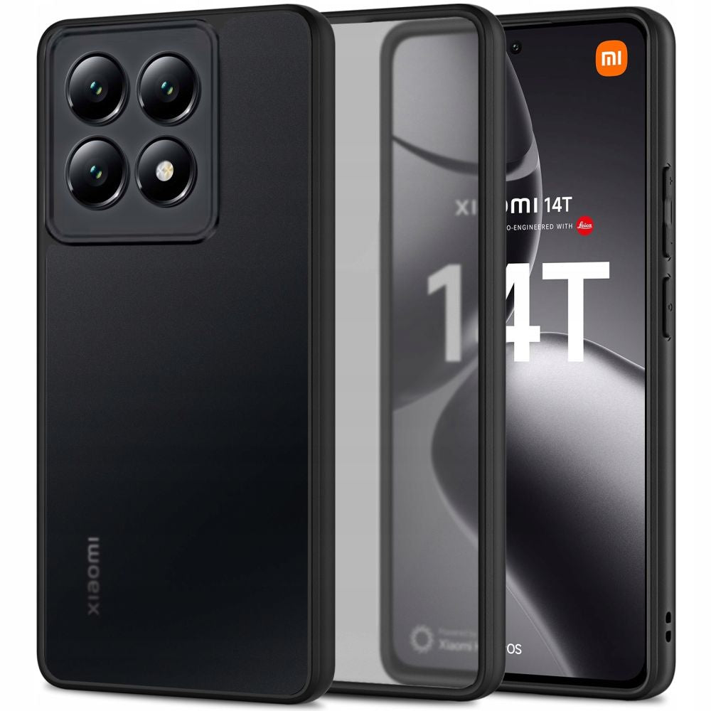 Tech - Protect Xiaomi Redmi 14T Pro MagMat Σκληρή Θήκη με Πλαίσιο Σιλικόνης - Matte Black