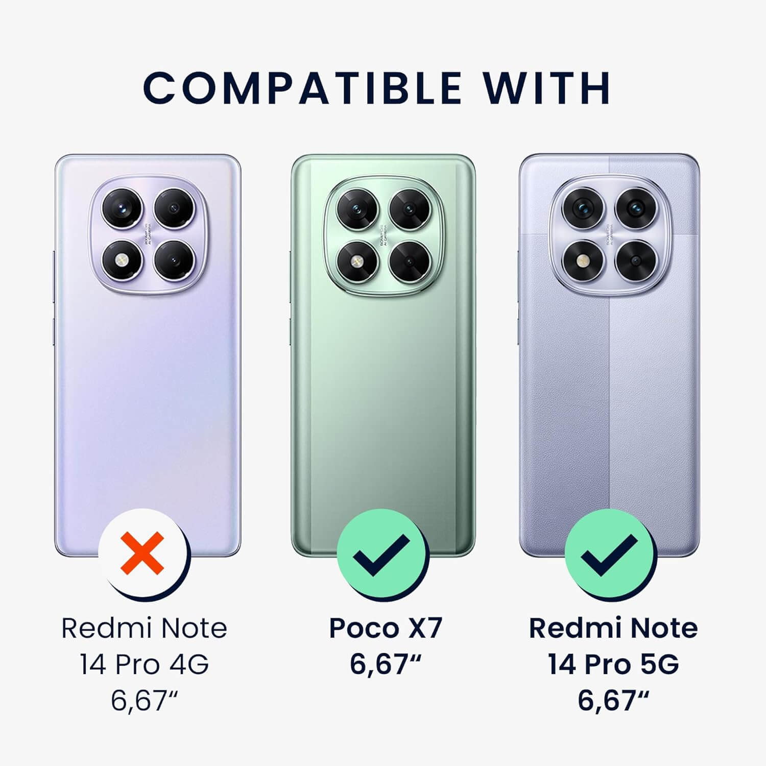 KW Xiaomi Redmi Note 14 Pro 5G / Poco X7 Θήκη από Φυσικό Ξύλο - Design Compass Vintage - Dark Brown