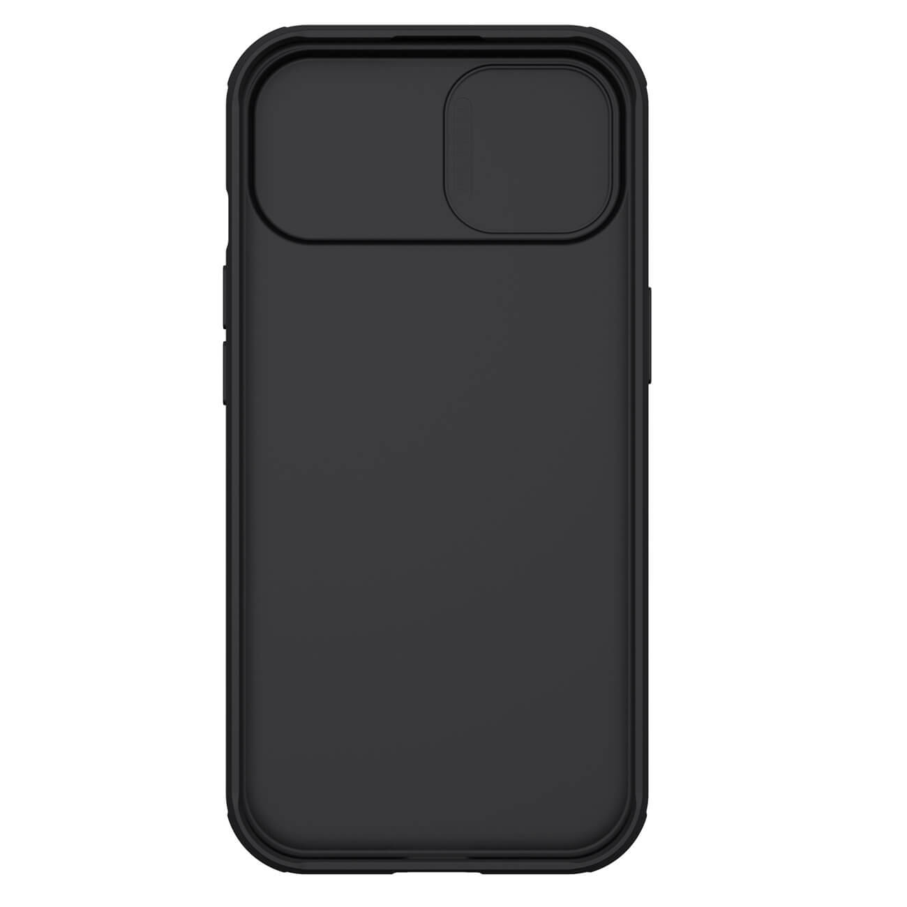 Nillkin iPhone 15 Plus CamShield Pro Magnetic Σκληρή Θήκη με Κάλυμμα για την Κάμερα και MagSafe - Black