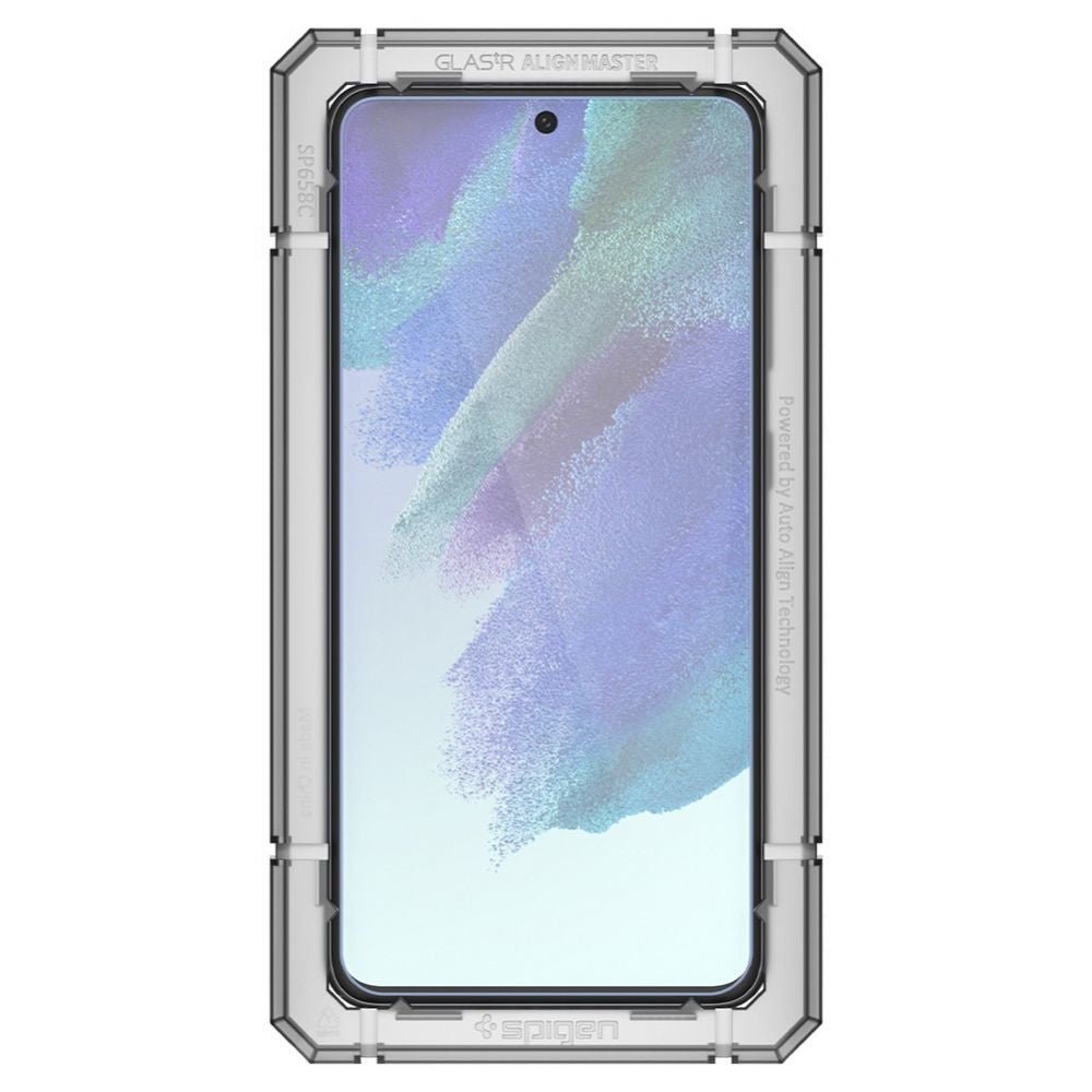 Spigen Samsung Galaxy S21 FE ALM GLAS.tR HD Tempered Glass Αντιχαρακτικό Γυαλί Οθόνης 9H - 2 Τεμάχια - Διάφανο