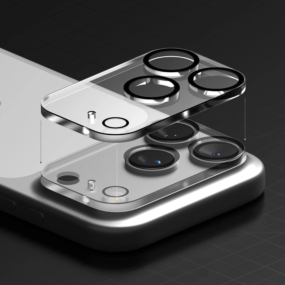 Ringke iPhone 17 Pro Max - Camera Full Cover - Αντιχαρακτικό Γυαλί για την Κάμερα - 2 Τεμάχια - Black