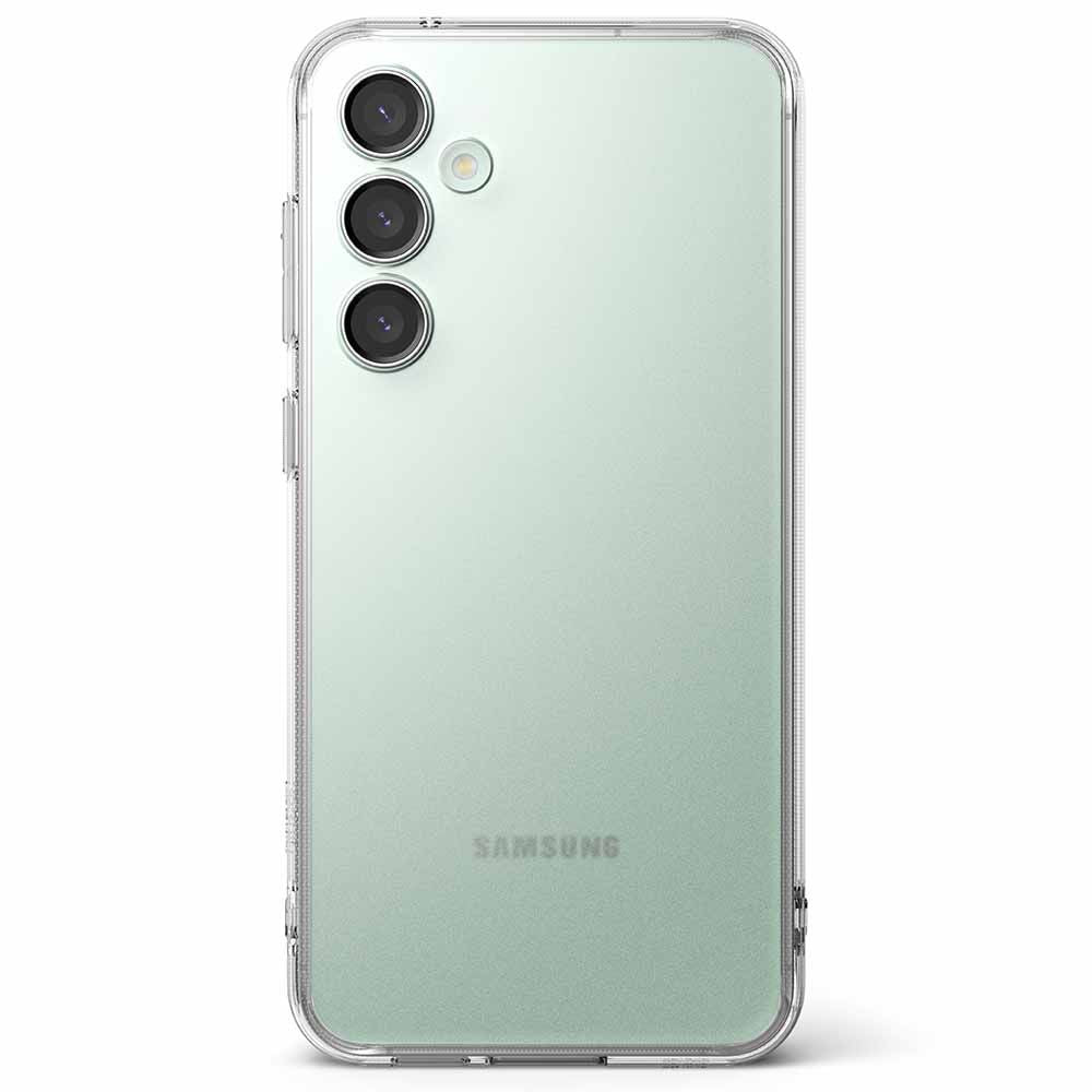 Ringke Samsung Galaxy S23 FE Fusion Σκληρή Θήκη με Πλαίσιο Σιλικόνης - Ματ Διάφανη