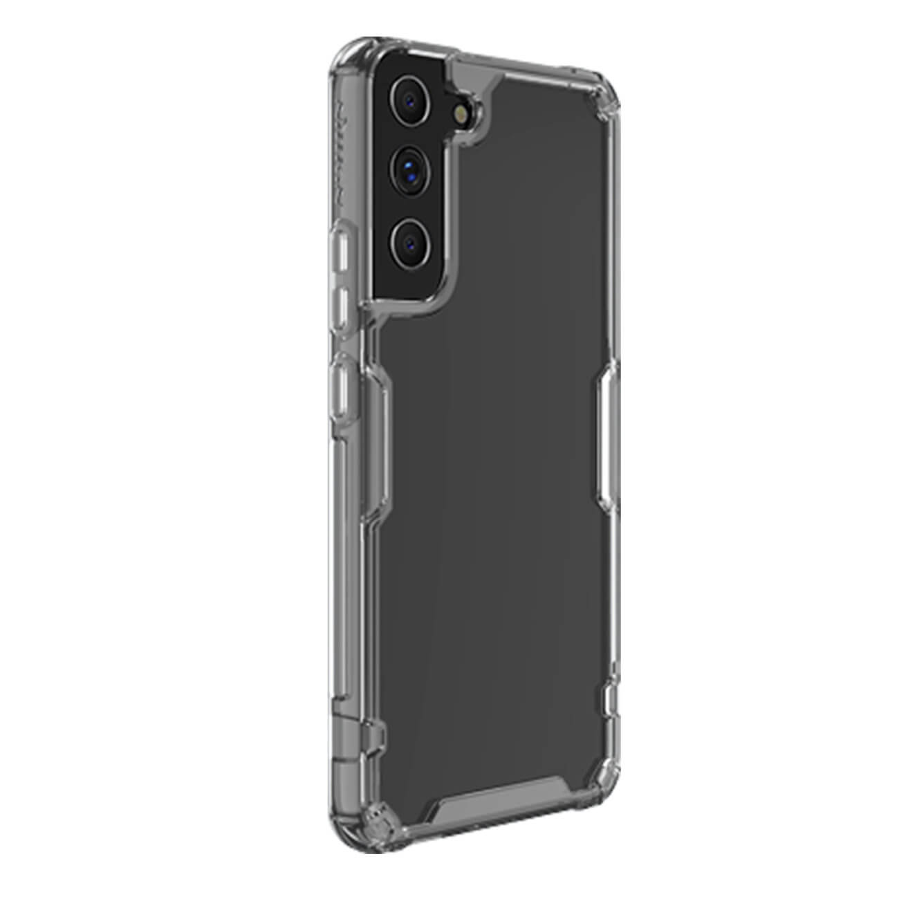 Nillkin Samsung Galaxy S22 Nature Pro - Σκληρή Θήκη με Πλαίσιο Σιλικόνης - Διάφανη