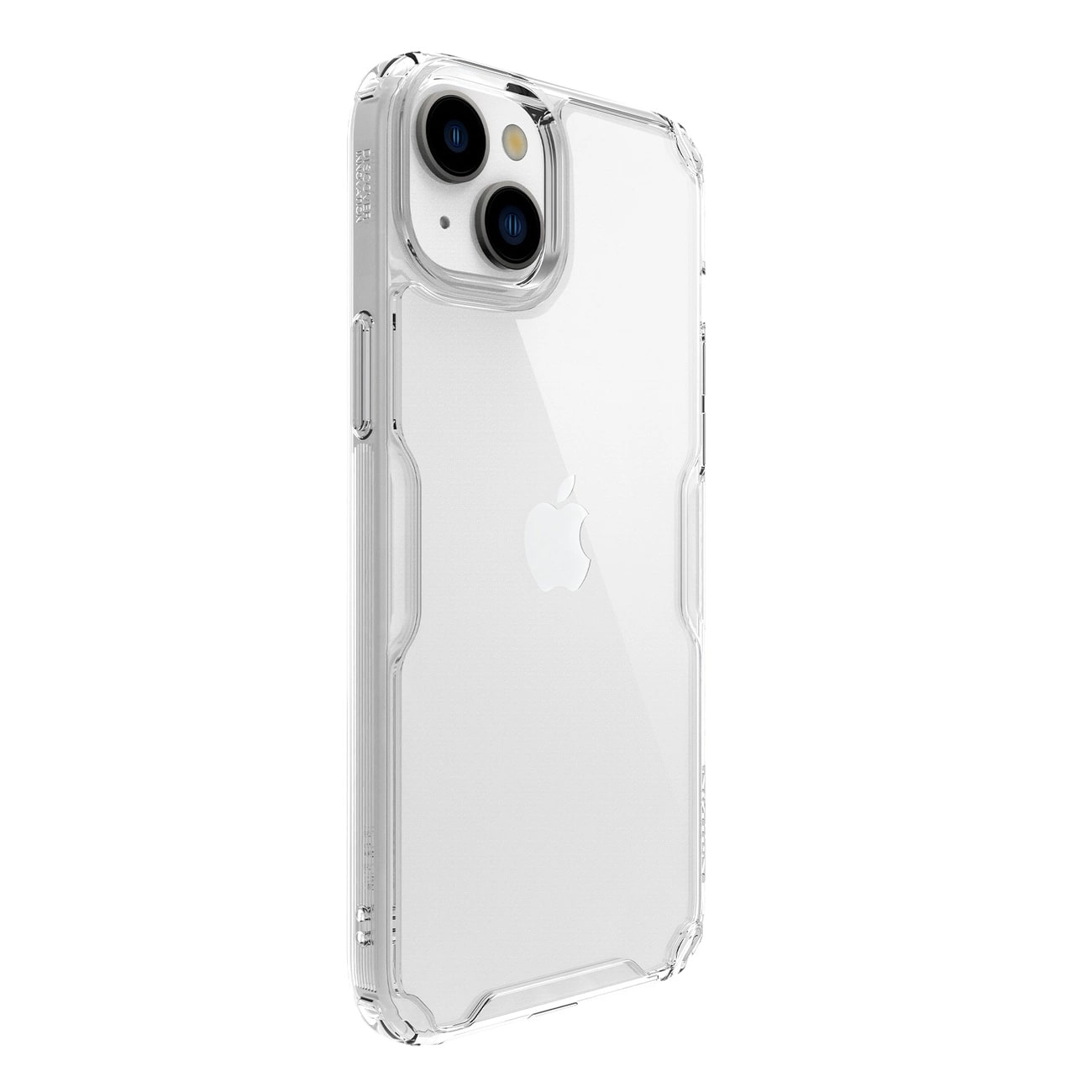 Nillkin iPhone 15 Nature Pro - Σκληρή Θήκη με Πλαίσιο Σιλικόνης - Διάφανη