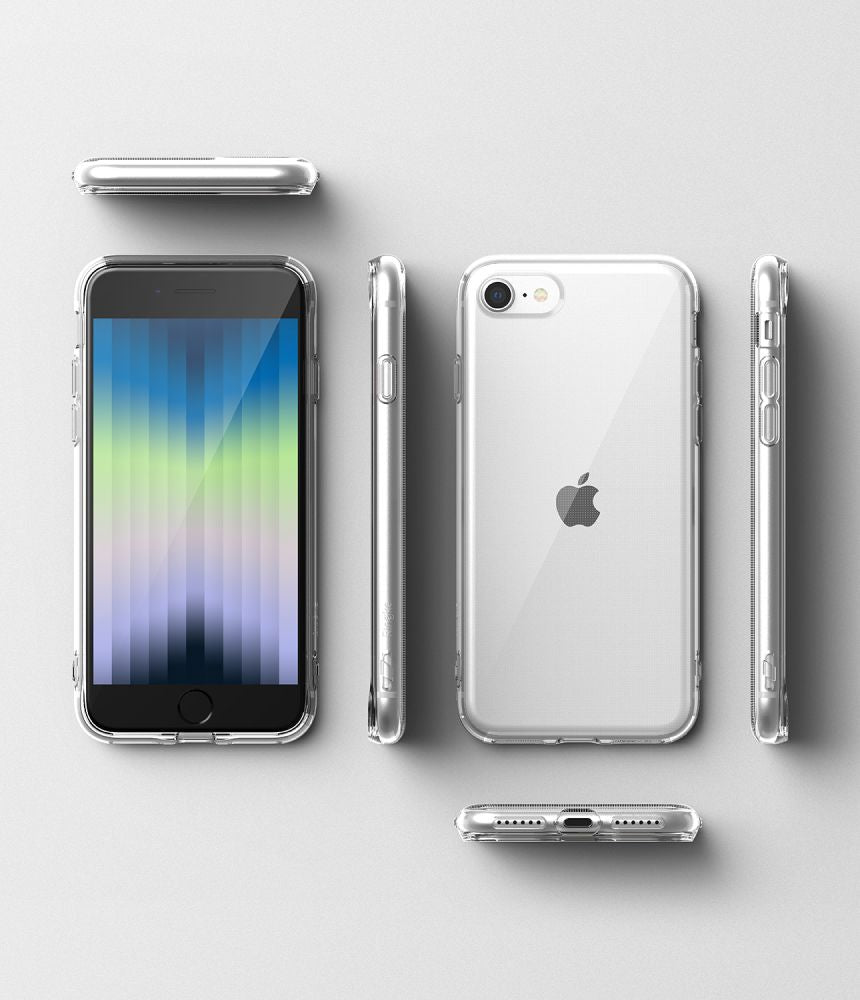 Ringke iPhone SE 2022 / SE 2020 / 7 / 8 Air Ultra - Thin TPU Case Λεπτή Θήκη Σιλικόνης - Διάφανη