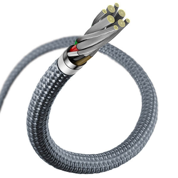 Baseus Dynamic Series 20W - Καλώδιο Δεδομένων και Φόρτισης Type - C to Lightning 1M - Grey - CALD000016