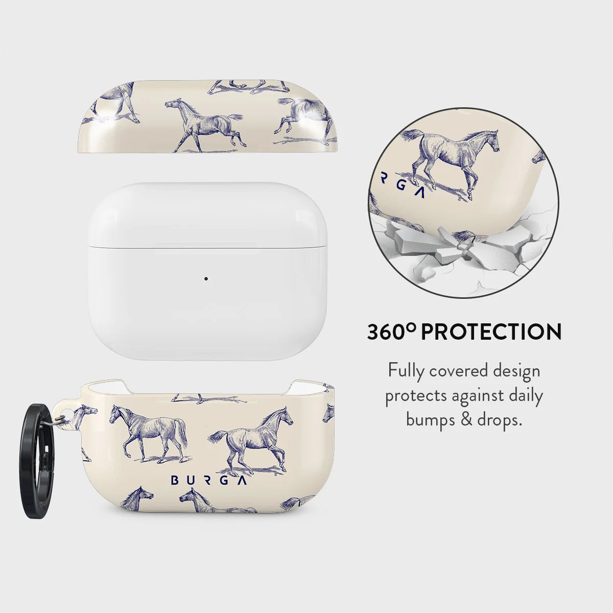 Burga AirPods Pro 2 Σκληρή Θήκη - Derby Race