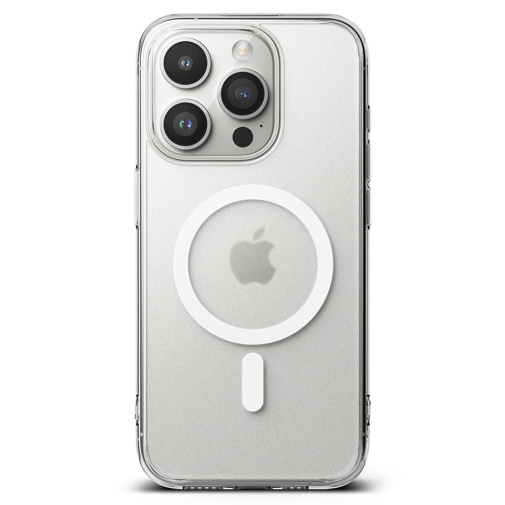 Ringke iPhone 15 Pro Max Fusion Σκληρή Θήκη με Πλαίσιο Σιλικόνης και MagSafe - Matte Clear
