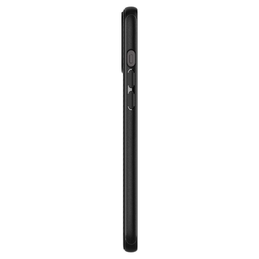 Spigen iPhone 12 / iPhone 12 Pro Mag Armor Σκληρή Θήκη Aramid Fiber με MagSafe - Black