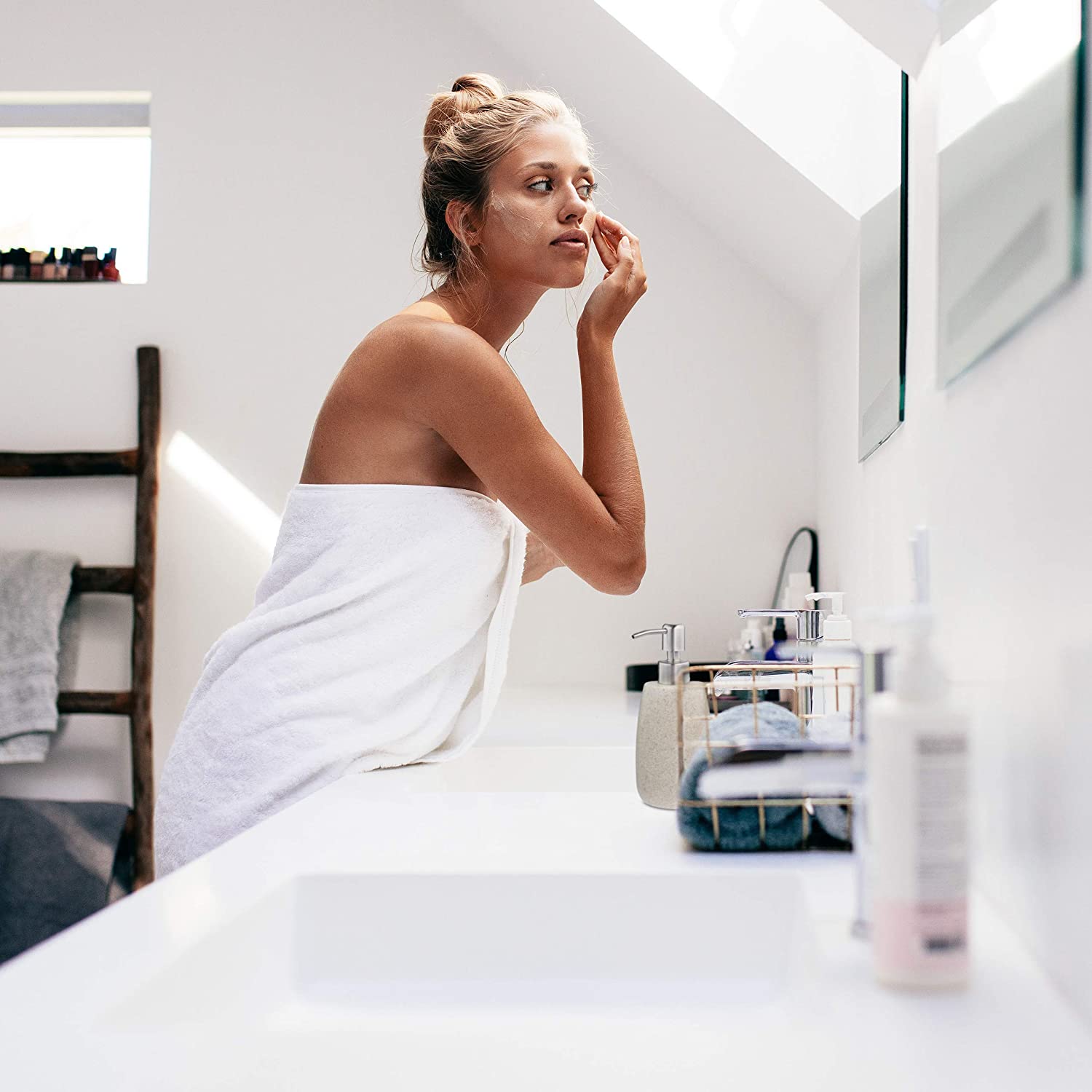 Relaxdays Σαπουνοθήκη Dispenser από Πολυρυτίνη - Sand - 4052025908645