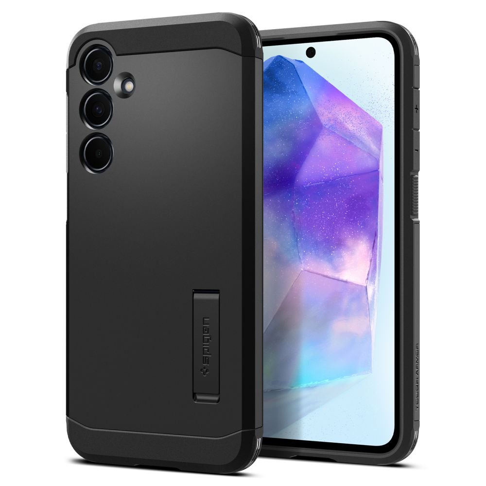 Spigen Samsung Galaxy A55 5G Tough Armor Σκληρή Θήκη - Black
