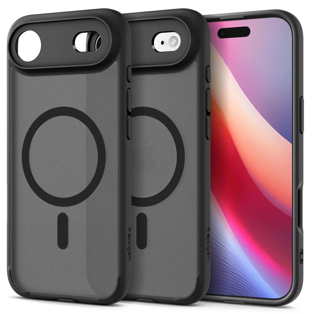 Spigen iPhone Air - Ultra Hybrid Mag - Σκληρή Θήκη με Πλαίσιο Σιλικόνης Και MagSafe - Frost Black
