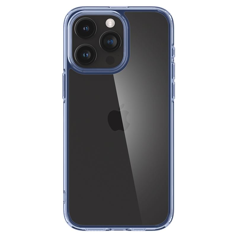 Spigen iPhone 15 Pro Max Ultra Hybrid Σκληρή Θήκη με Πλαίσιο Σιλικόνης - Sky Crystal