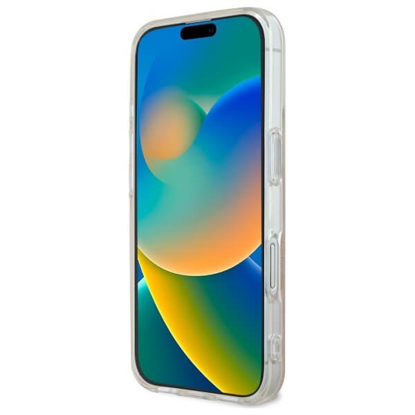 Guess iPhone 16 Plus - IML 4G MagSafe - Σκληρή Θήκη με Πλαίσιο Σιλικόνης - Pink - GUHMP16MH4STP