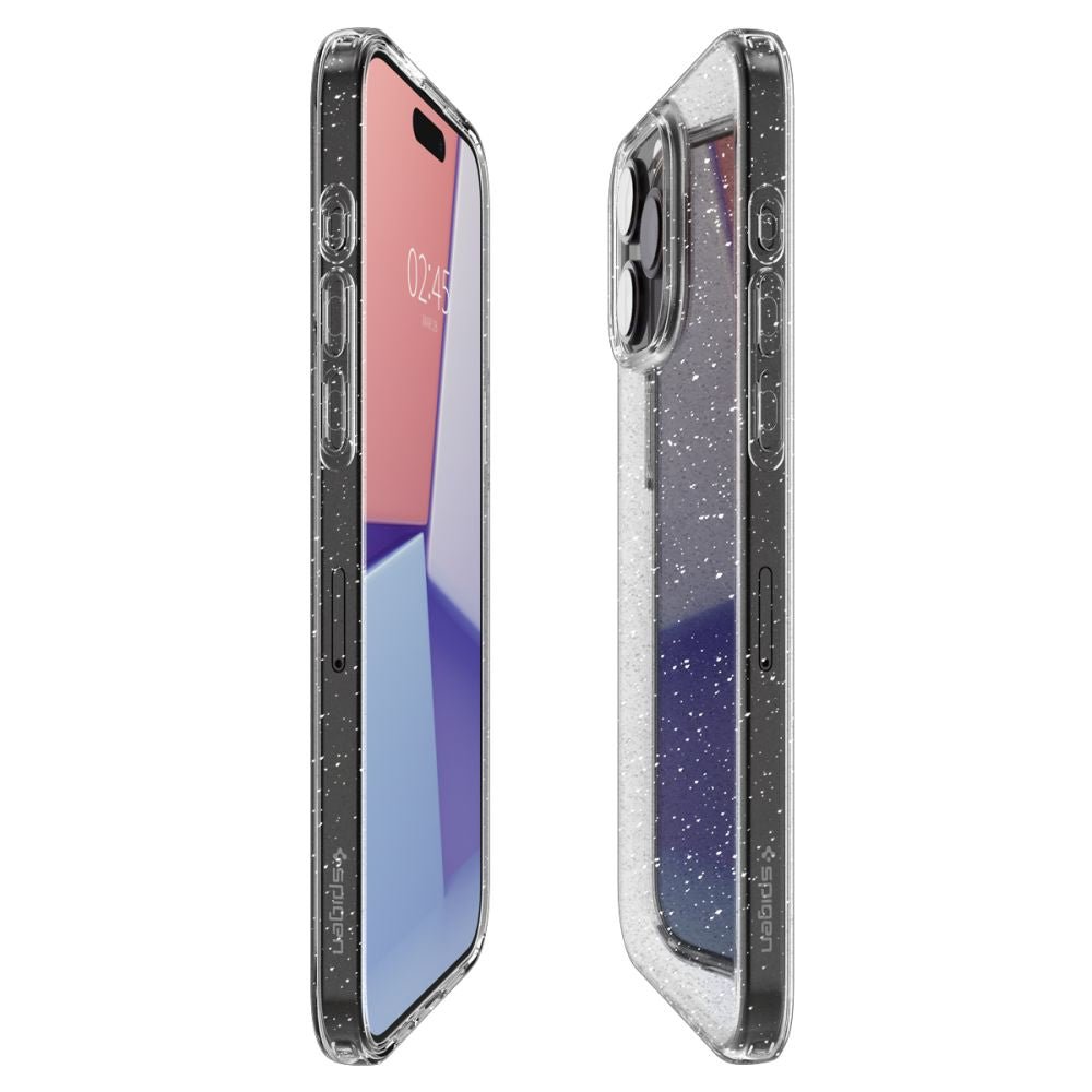Spigen iPhone 15 Pro Max Liquid Crystal Θήκη Σιλικόνης - Glitter Crystal