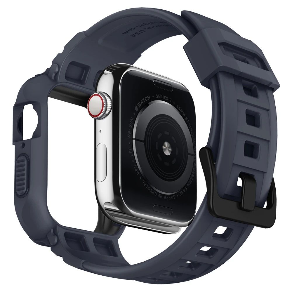 Spigen Λουράκι Apple Watch 4 / 5 / 6 / SE / SE 2 44mm Rugged Armor Pro - Charcoal Grey