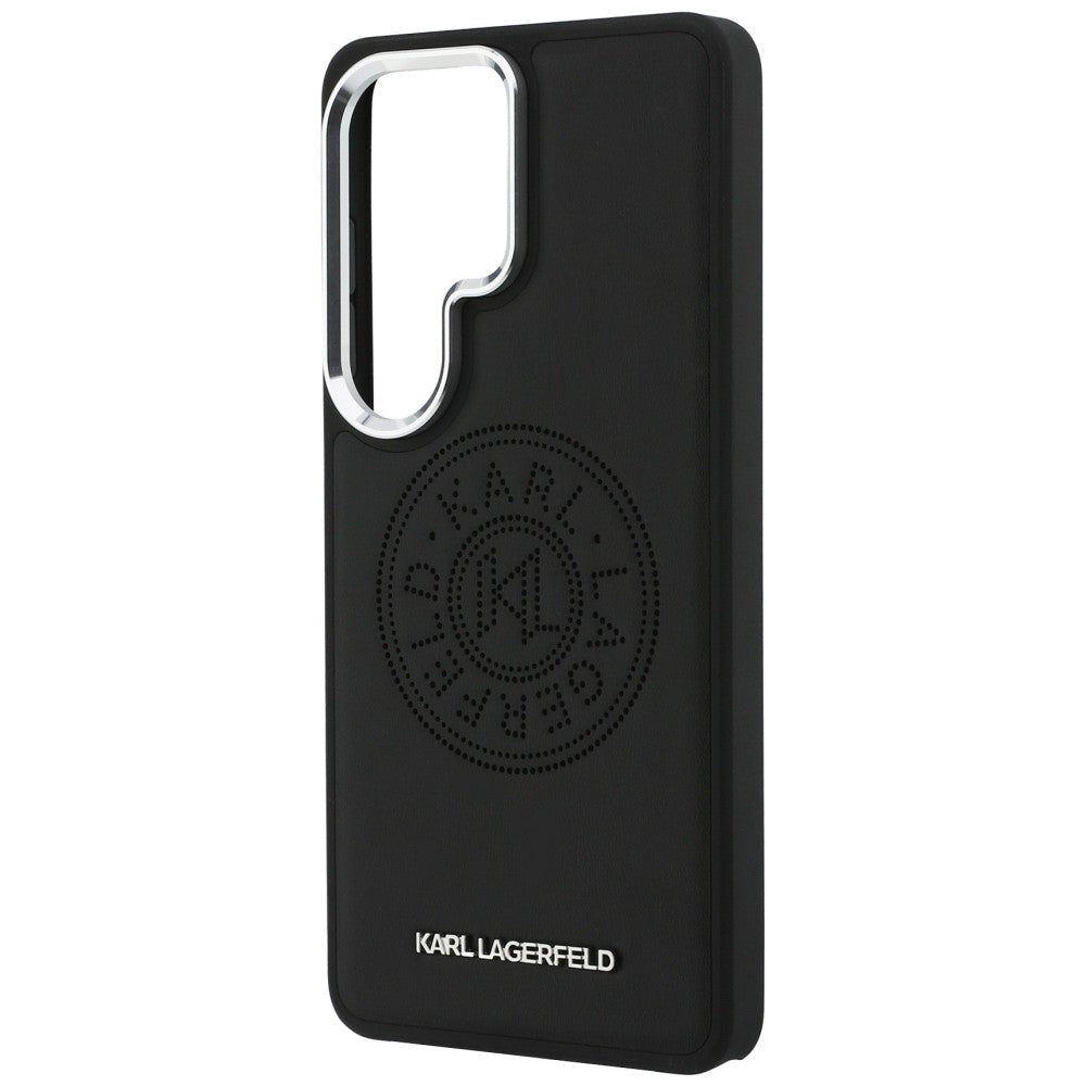 Karl Lagerfeld Samsung Galaxy S26 Ultra - Θήκη με Επένδυση Συνθετικού Δέρματος - Perforated KL MagSafe - Black
