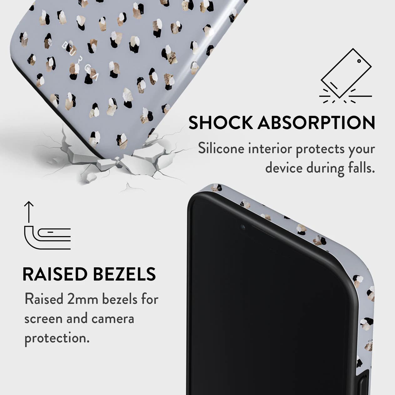 Burga iPhone 13 Pro Fashion Tough Σκληρή Θήκη - Wild Soul