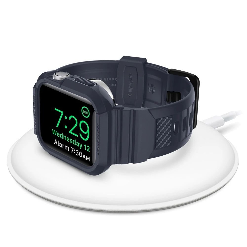 Spigen Λουράκι Apple Watch 4 / 5 / 6 / SE / SE 2 44mm Rugged Armor Pro - Charcoal Grey
