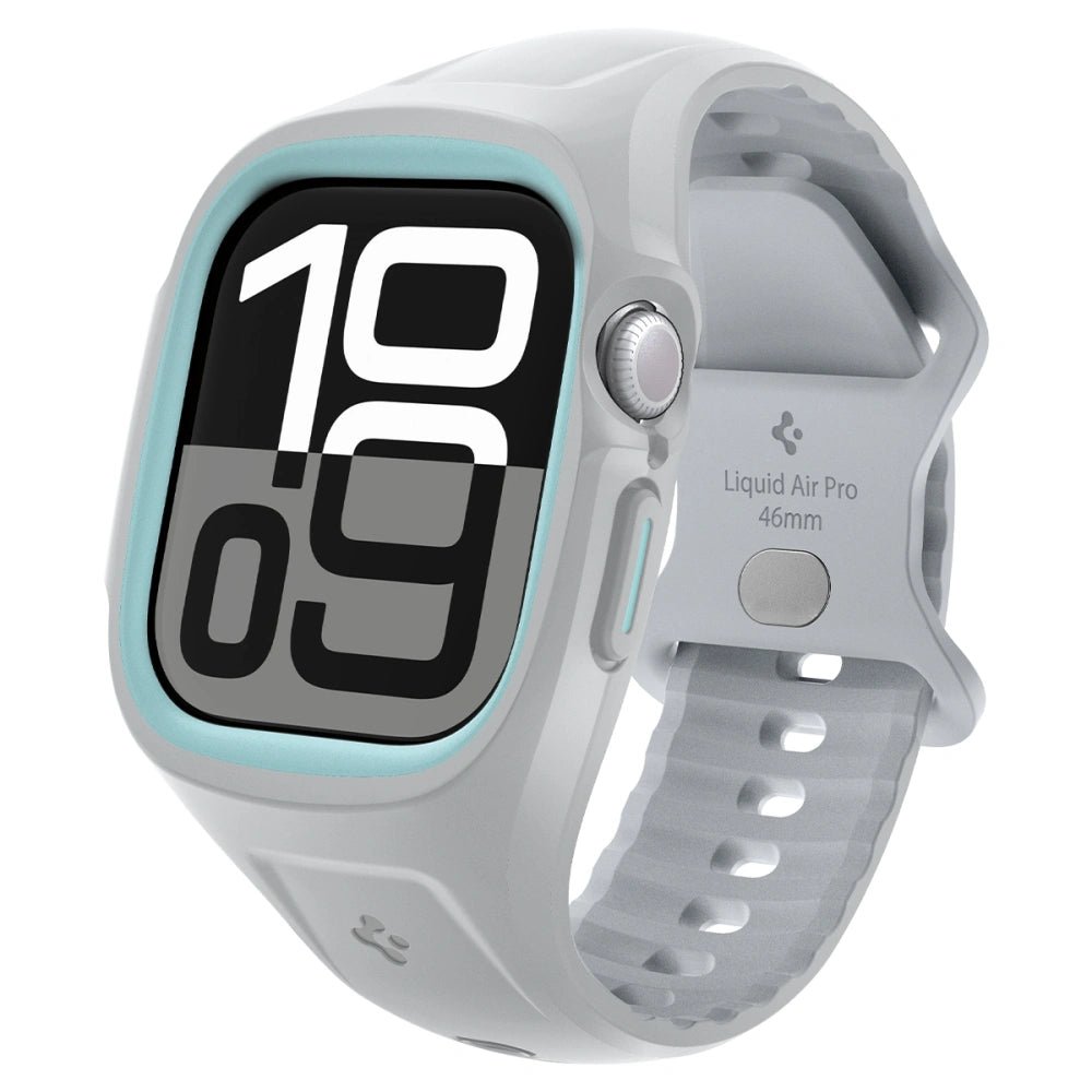 Spigen Λουράκι Apple Watch 10/11 - 46mm με Θήκη Προστασίας - Liquid Air Pro - Grey